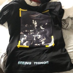 Off white seeing things tee